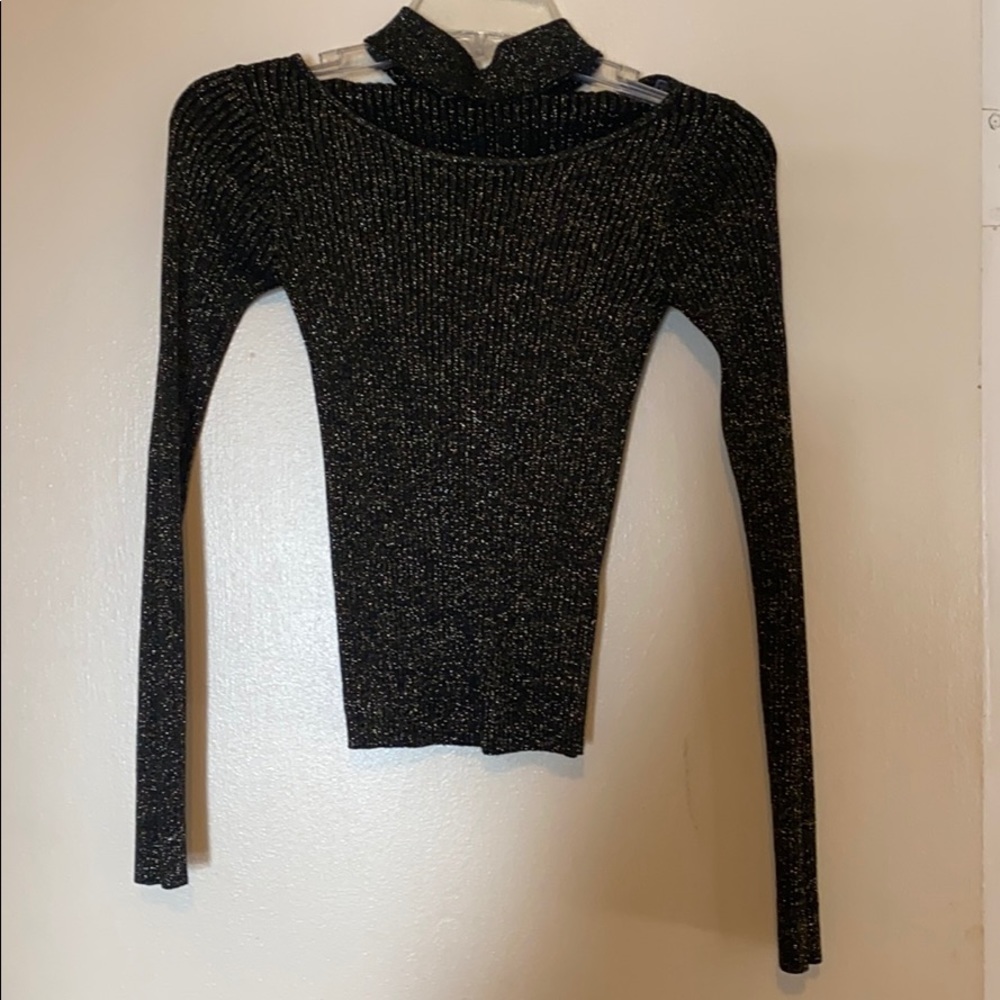 Sparkle Top with Choker